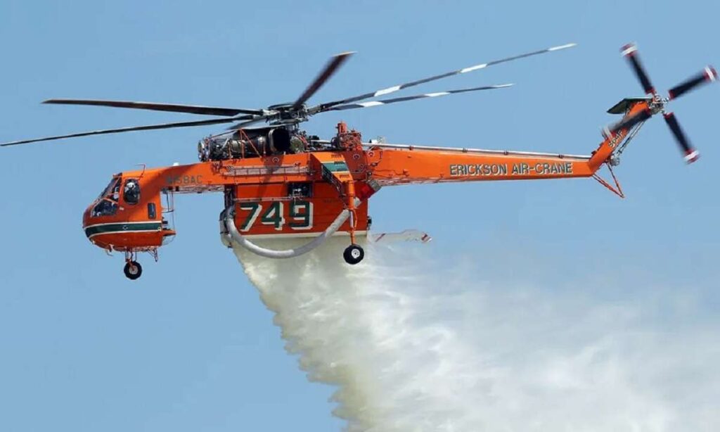 Erickson | Το ελικόπτερο που σώζει ζωές και περιουσίες | Πάει όπου δεν μπορεί το Canadair